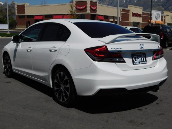 used 2013 honda civic si sedan orem, ut 84058 for sale in bonnie, utah