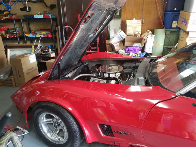 1976 / 1982 chevrolet corvette chevy l82 car t-tops clean car vintage new paint
