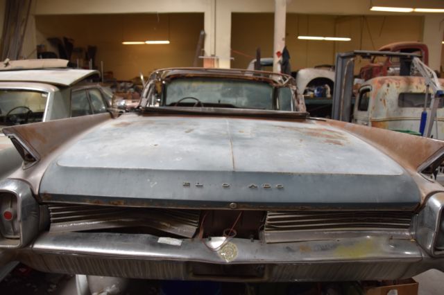 1962 cadillac eldorado convertible biarritz original california car barn find