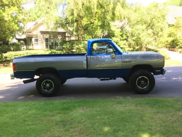 1992 dodge ram w250 4x4 5-speed manual 5.9l cummins diesel first gen 160k miles