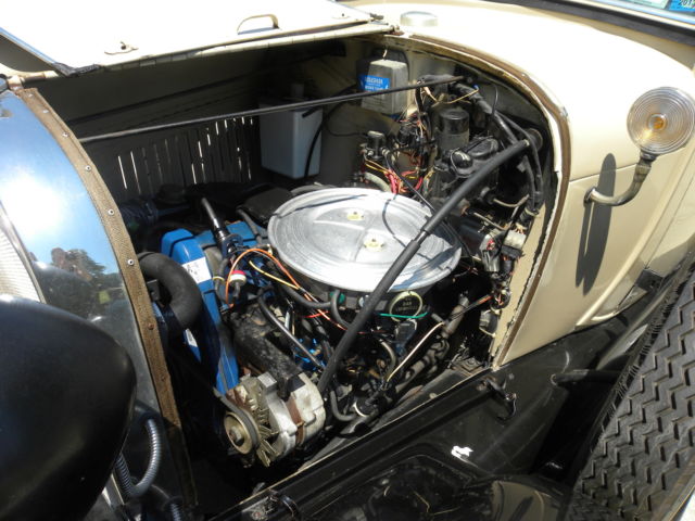 1929 model a roadster-1980 ford shay replica, 1 owner, 3786 miles, all original