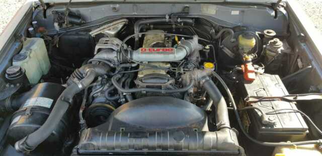 1992 toyota land cruiser lj77 â 2.4l turbo diesel engine factory a/c