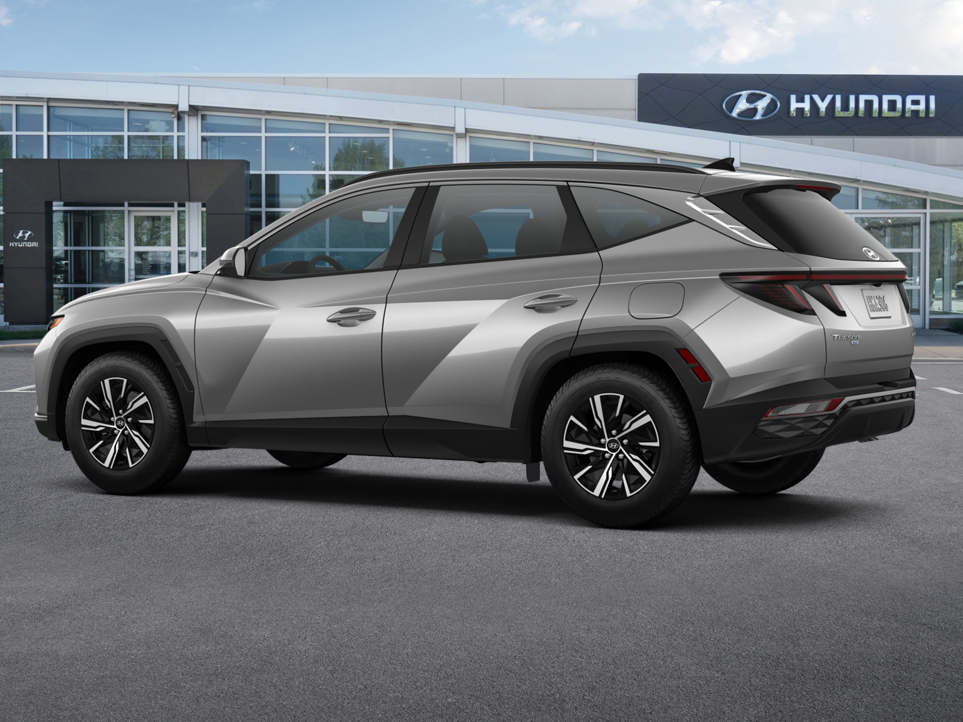 2022 hyundai tucson hybrid blue