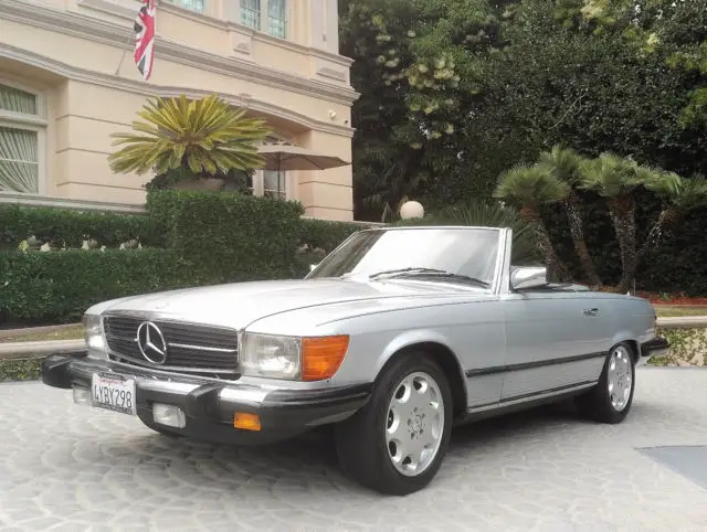 xclnt 1980 mercedes 450sl no reserve 2top convertible ca rust free low miles