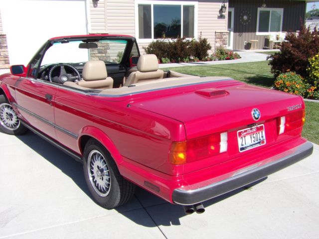 classic 1989 bmw 325i convertible in good condition