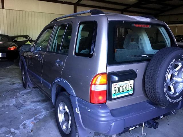 2002 chevrolet tracker in boaz, alabama