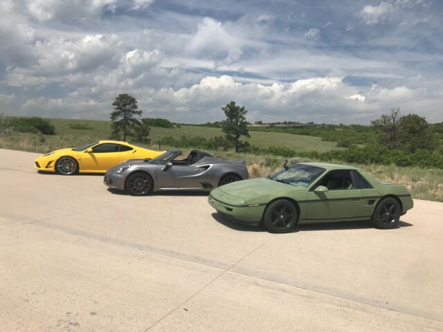 1988 pontiac fiero formula w/ engine swap (quad4 2.3l ho gtz) 7200 redline! fun!