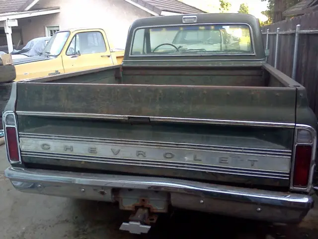 1972 chevrolet c-10 cheyenne short bed fleetside