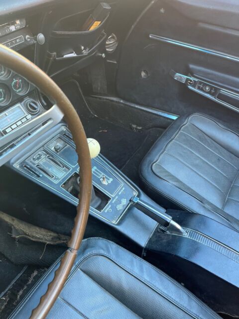 1968 chevrolet corvette convertible grey rwd manual chrome