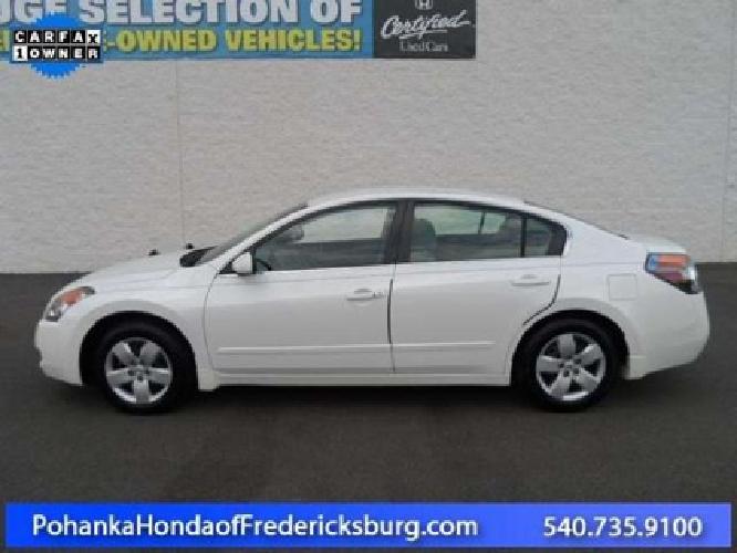 2008 nissan altima 2.5 s in fredericksburg, va