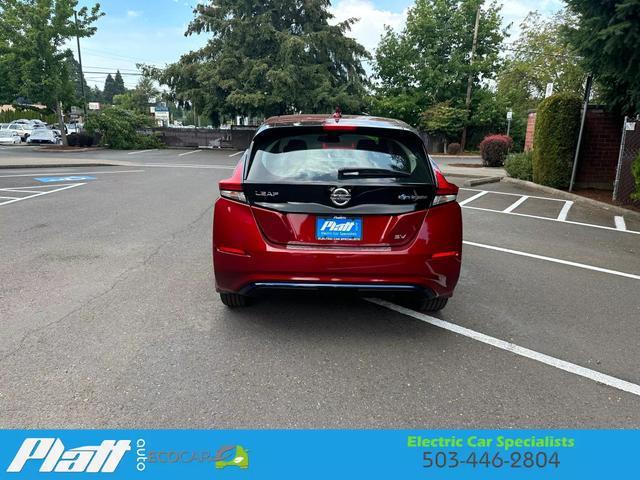 2018 nissan leaf sv hatchback 4d