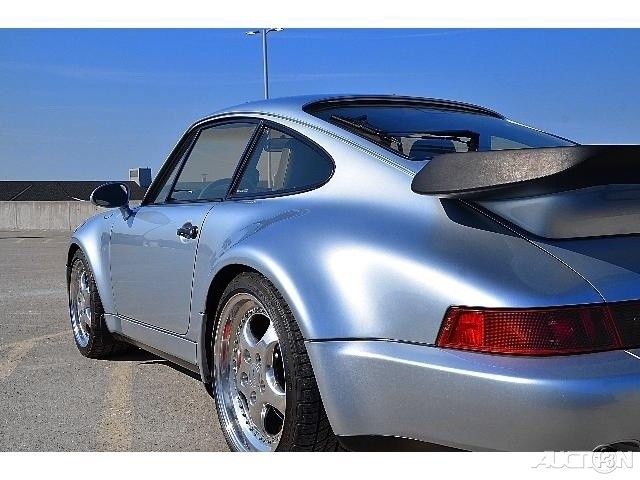1994 porsche turbo 3.6 andial techart speedline polar silver