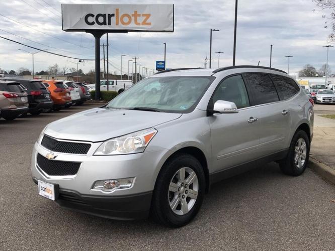 used 2011 chevrolet traverse awd lt chesapeake, va 23320 for sale in chesapeake, virginia