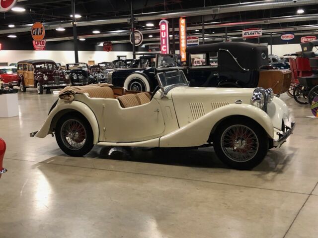 1938 mg va touring car. incredible original car. museum display for 30 years