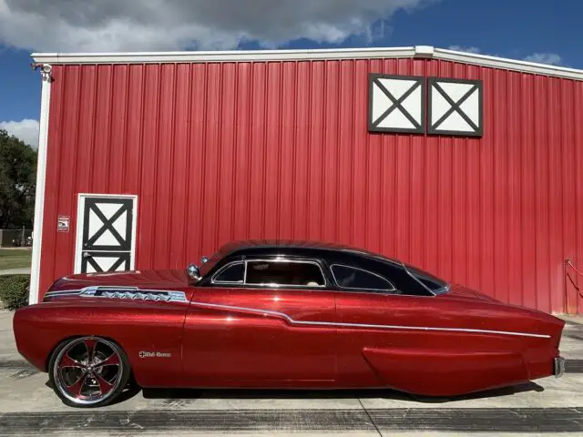 1949 1950 1951 mercury chopped top lead sled custom metal flake paint