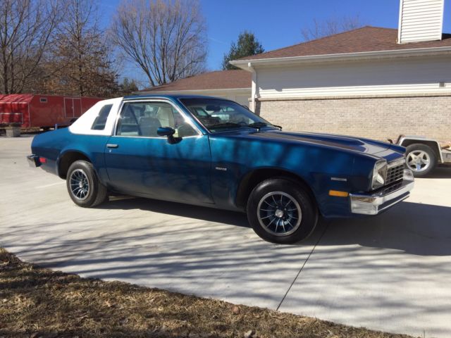 1976 chevrolet monza towne coupe cabriolet v8 262