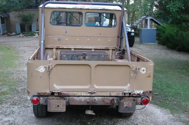 1963 toyota fj45 short box truck. ultra rare us model. sold new in colorado