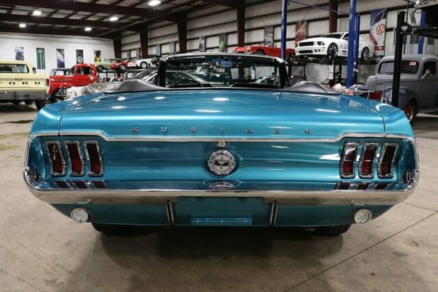 1968 ford mustang 88390 miles gulf stream aqua convertible 6-cylinder manual