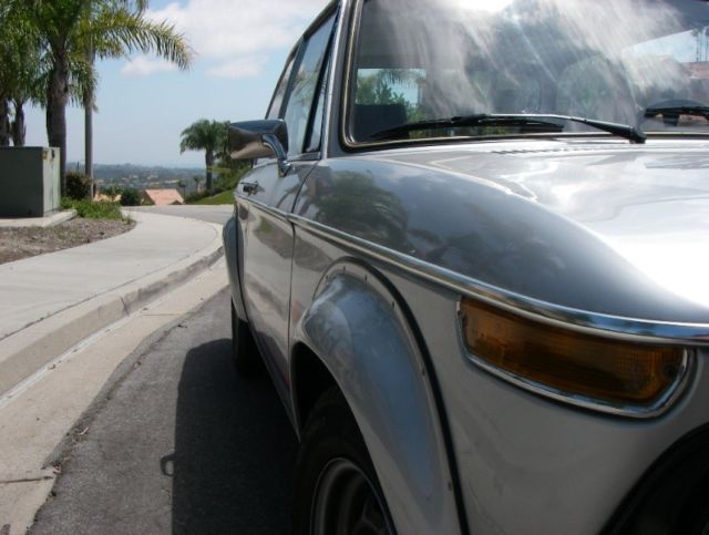 1974 bmw 2002 turbo 'polaris silver'