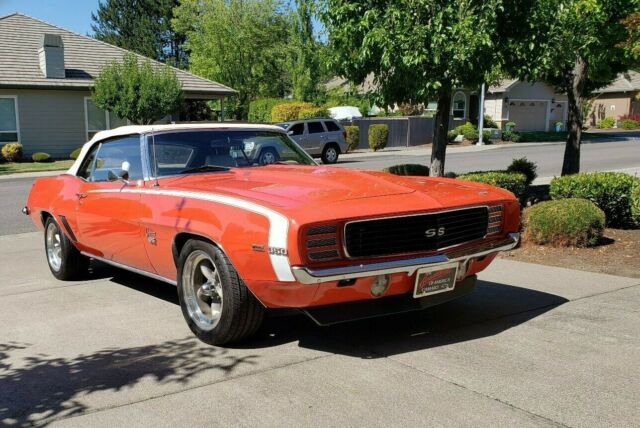 1969 camaro convertable rs/ss restomod