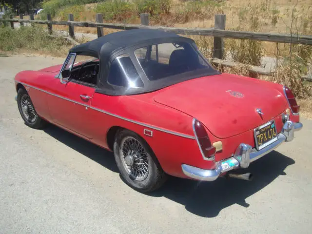 1969 mgb clean rust free original - low reserve