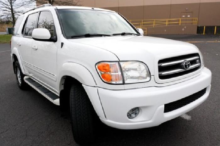 2002 toyota sequoia limited 4x4 - fully loaded: navigation, dvd, backup camera, in philadelphia, pa