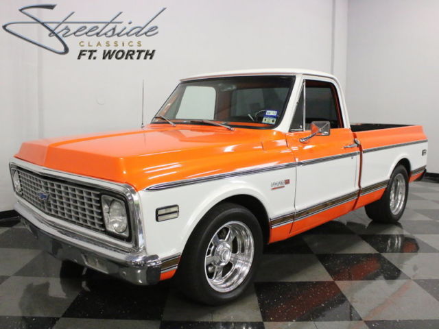 sharp looking truck & well optioned! crate 350 v8, auto, a/c, ps, pb w/ fr disc!