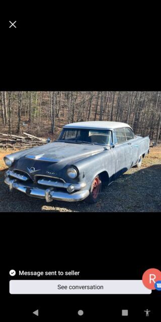 1955 dodge lancer sedan black rwd automatic