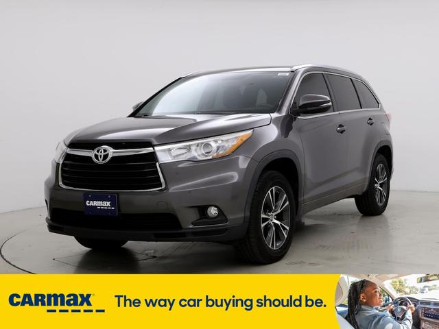 2016 toyota highlander xle
