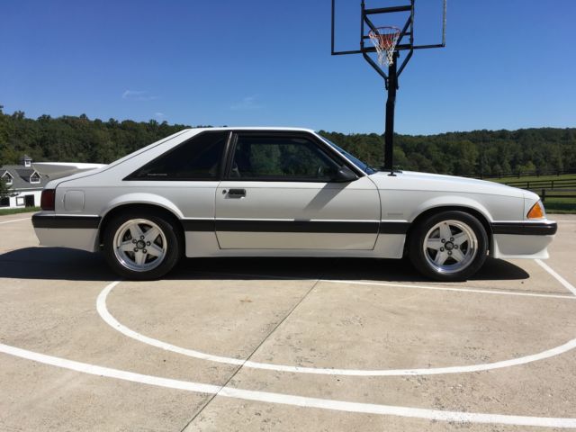 original owner 1989 saleen mustang white lo miles (barn find!)