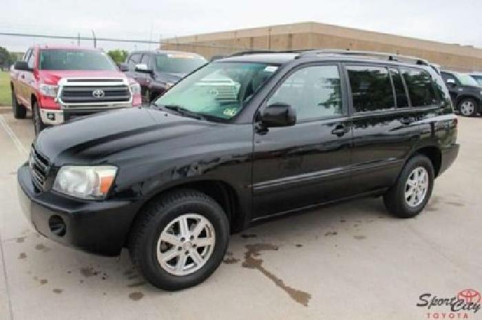 2005 toyota highlander 4dr 4-cyl (gs in dallas, tx