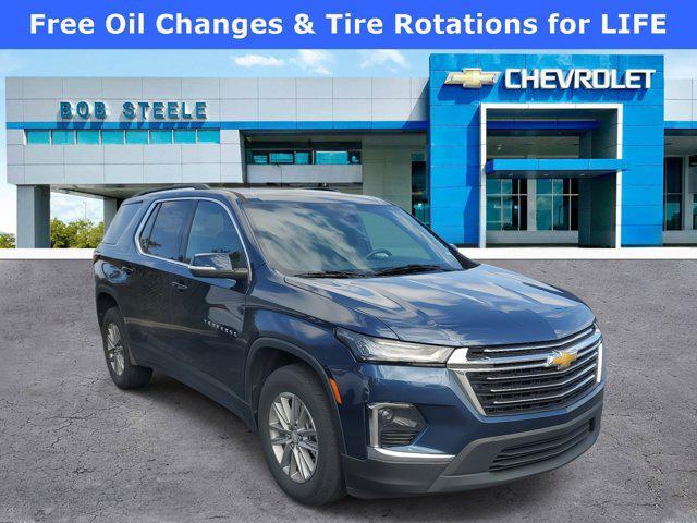2022 chevrolet traverse lt leather