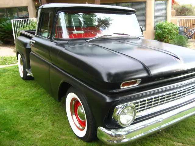 satin and sweet hot rod pickup