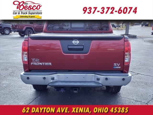 2017 nissan frontier sv
