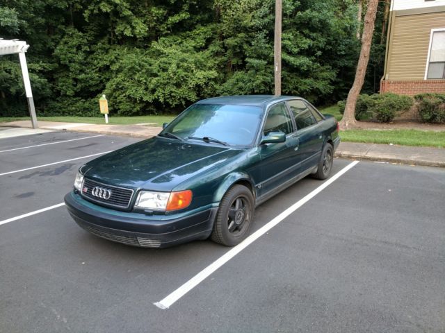 1992 audi urs4 emerald green (lots of mods)