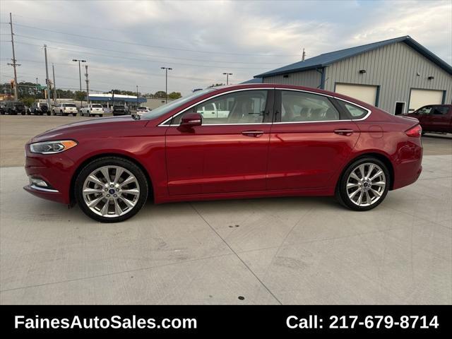 2017 ford fusion platinum