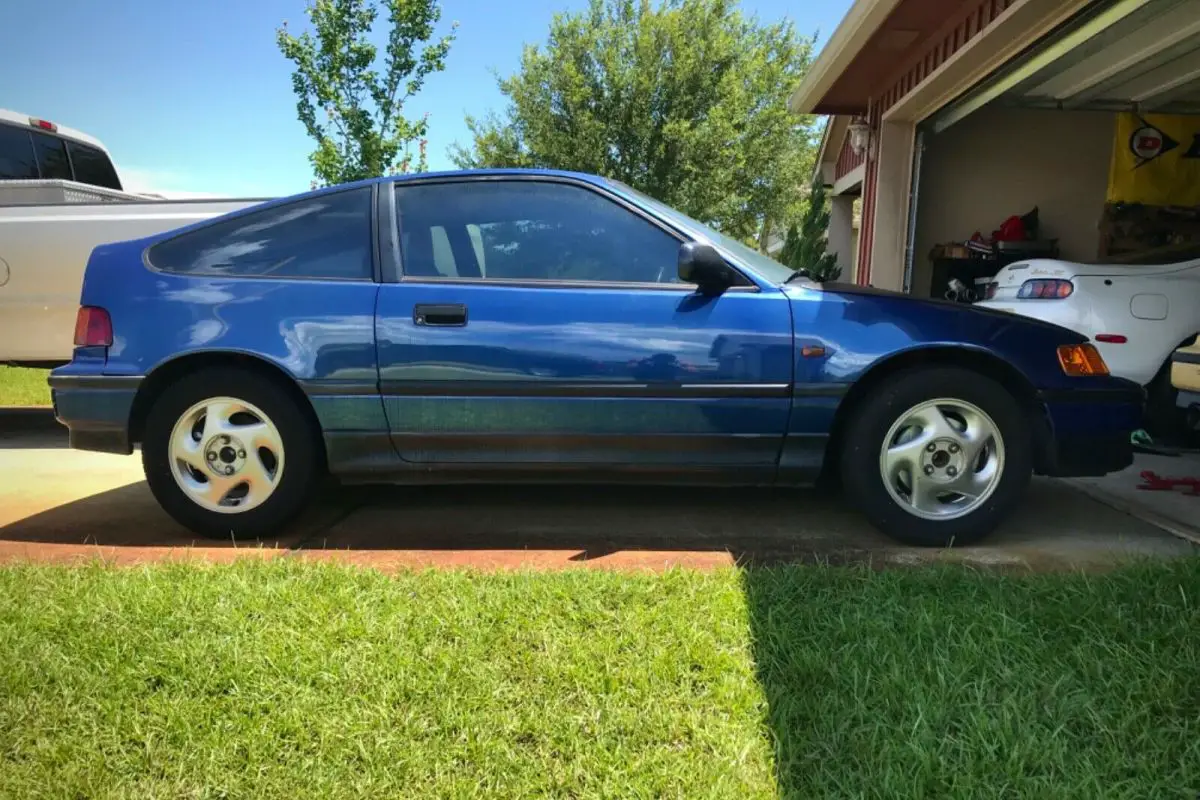 1988 honda civic crx dx rolling shell