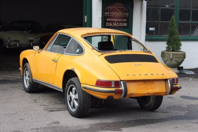 1972 porsche 911t coupe roller no reserve!