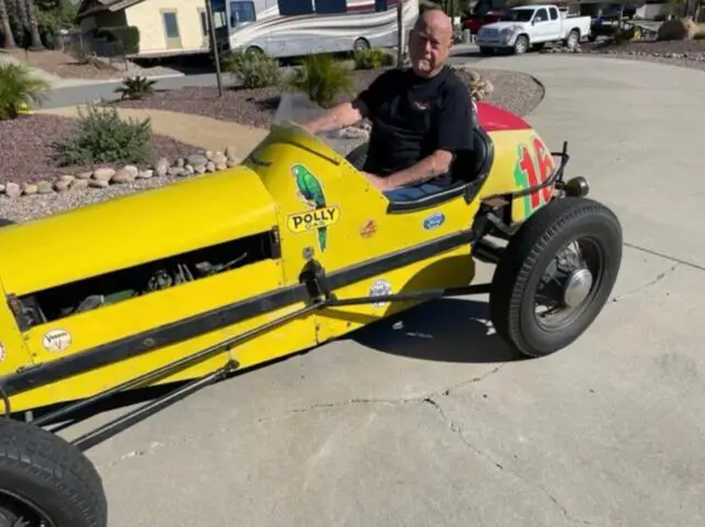 1919 ford model a convertible yellow rwd manual