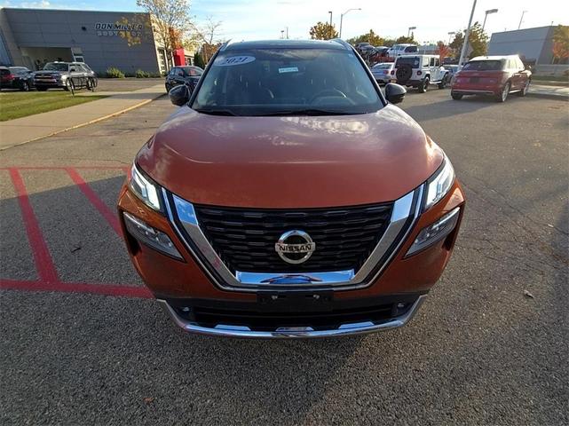 2021 nissan rogue platinum