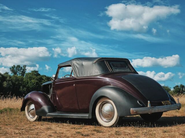 1937 ford club cabriolet original custom convertible hot rod