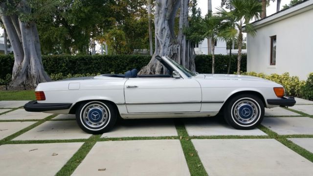 beautiful 1974 mercedes 450 sl hard top included