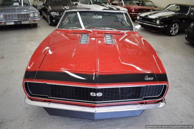 1968 chevrolet camaro rs convertible 350 auto power top power disc console nice