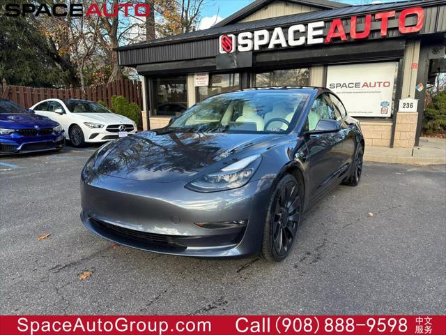 2022 tesla model 3 performance