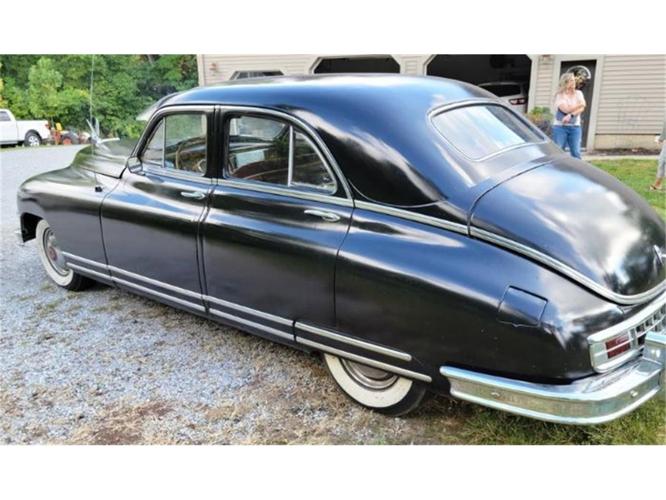 1948 packard deluxe in cadillac, michigan