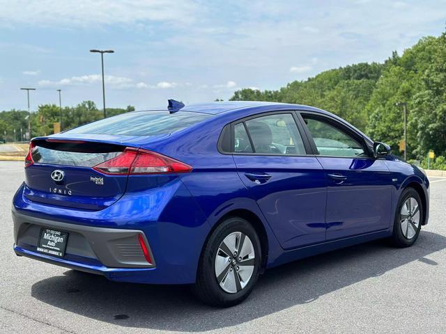 2020 hyundai ioniq hybrid blue