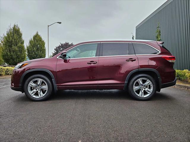 2019 toyota highlander limited