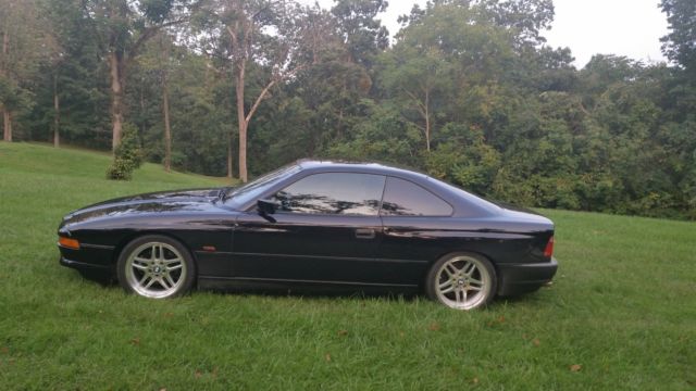 1992 bmw 850i. black on black, v-12 auto. this car is a timeless classic. ohio