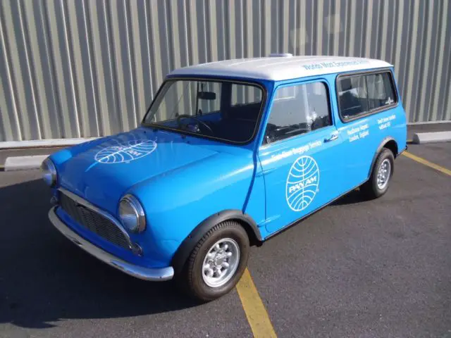 1961 austin mini traveler pan am airlines tribute