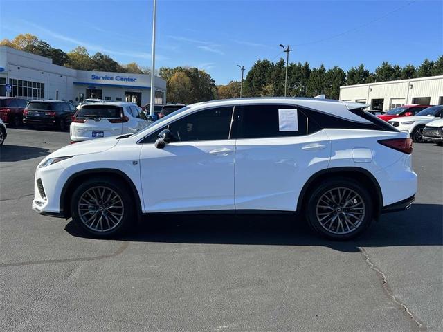 2022 lexus rx 350 f sport handling